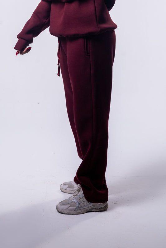 Burgundy SweatPants