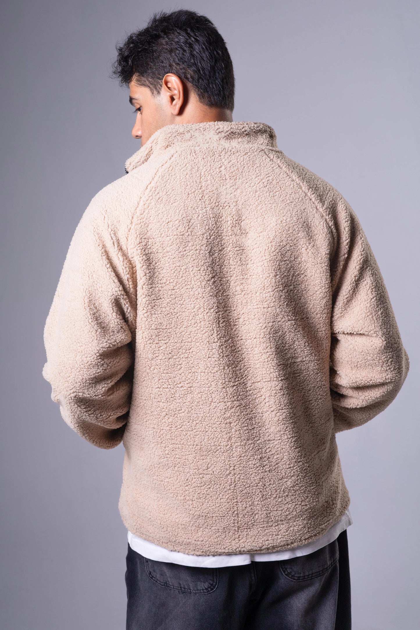 Beige Double Face Jacket