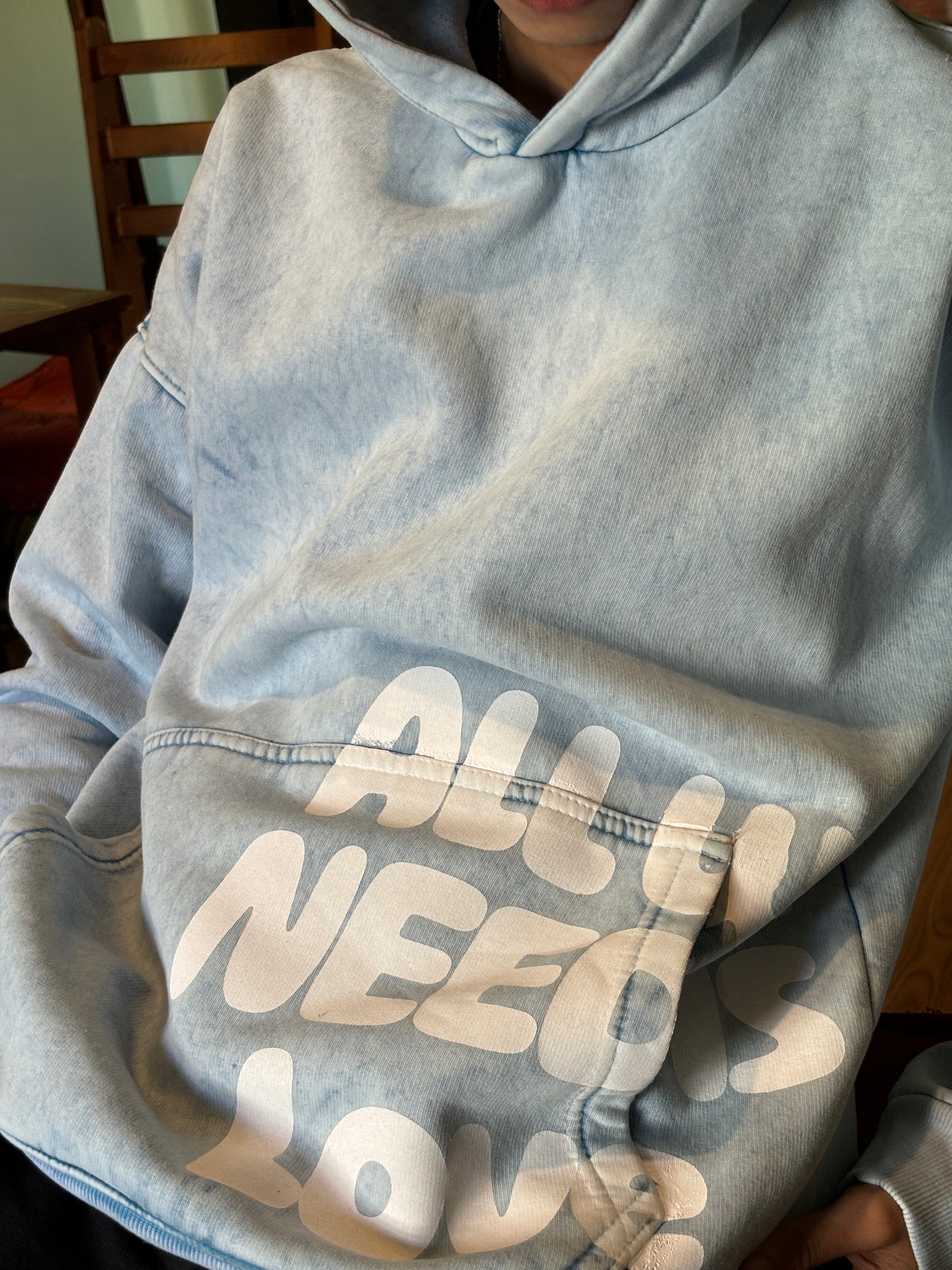 All We Need Is Love Hoodie (Acid)