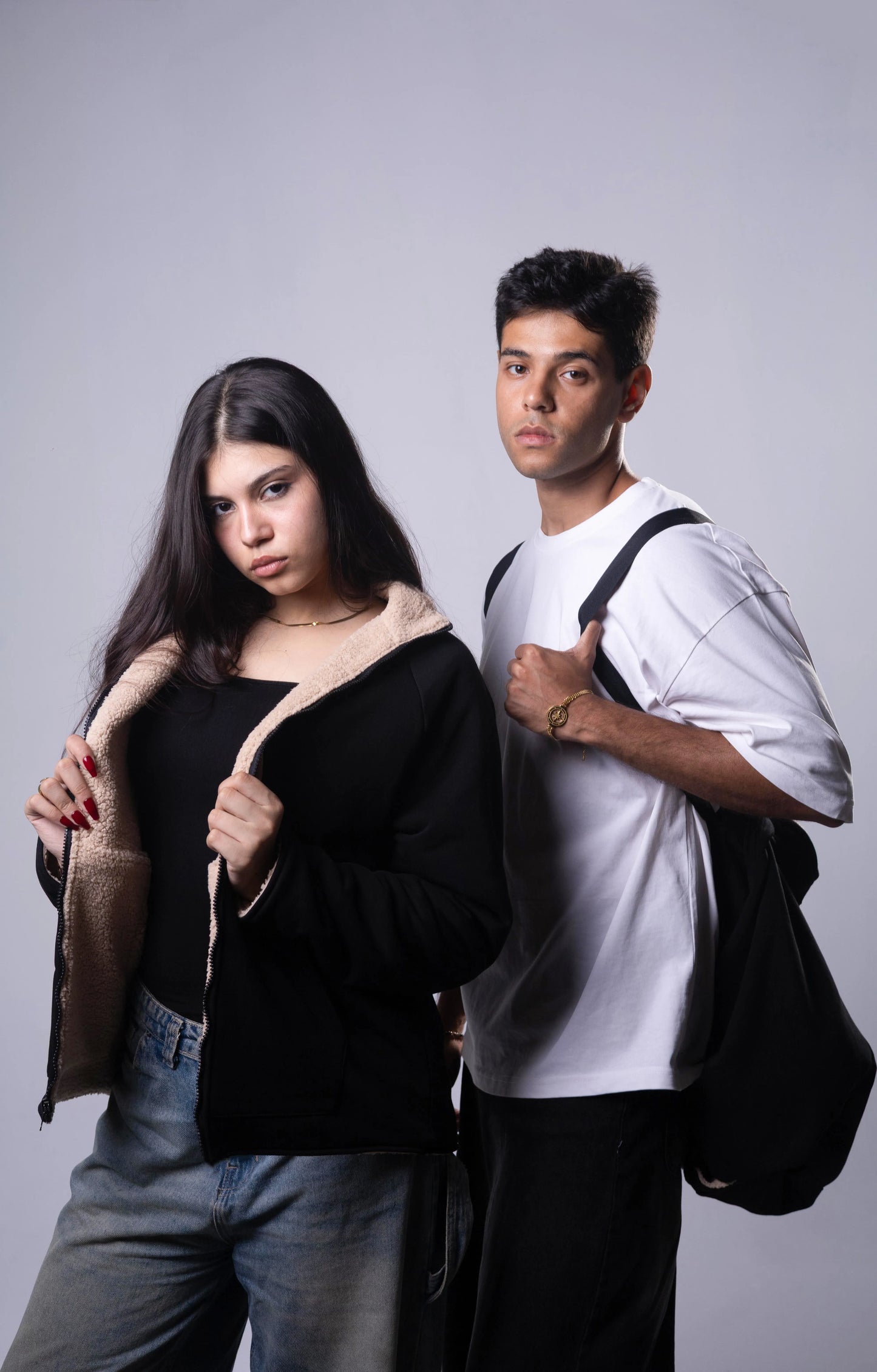 Beige Double Face Jacket