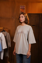 Deshlo T-Shirt Light Grey