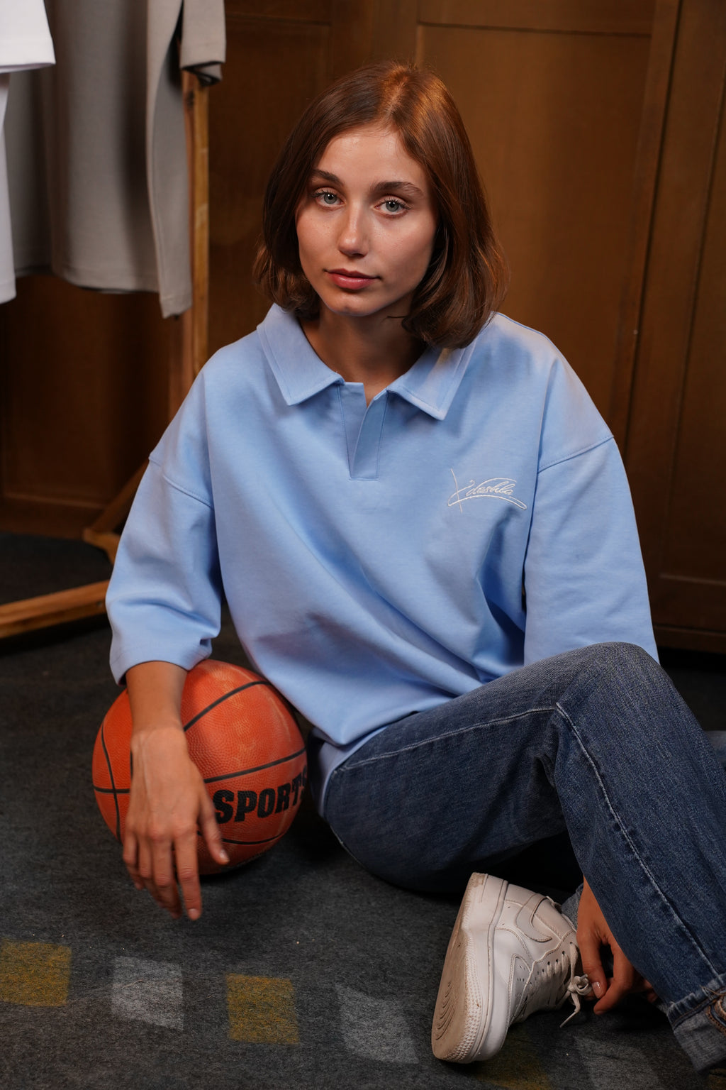 Baby Blue Polo T-Shirt