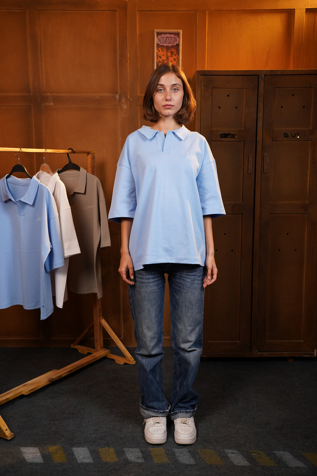Baby Blue Polo T-Shirt