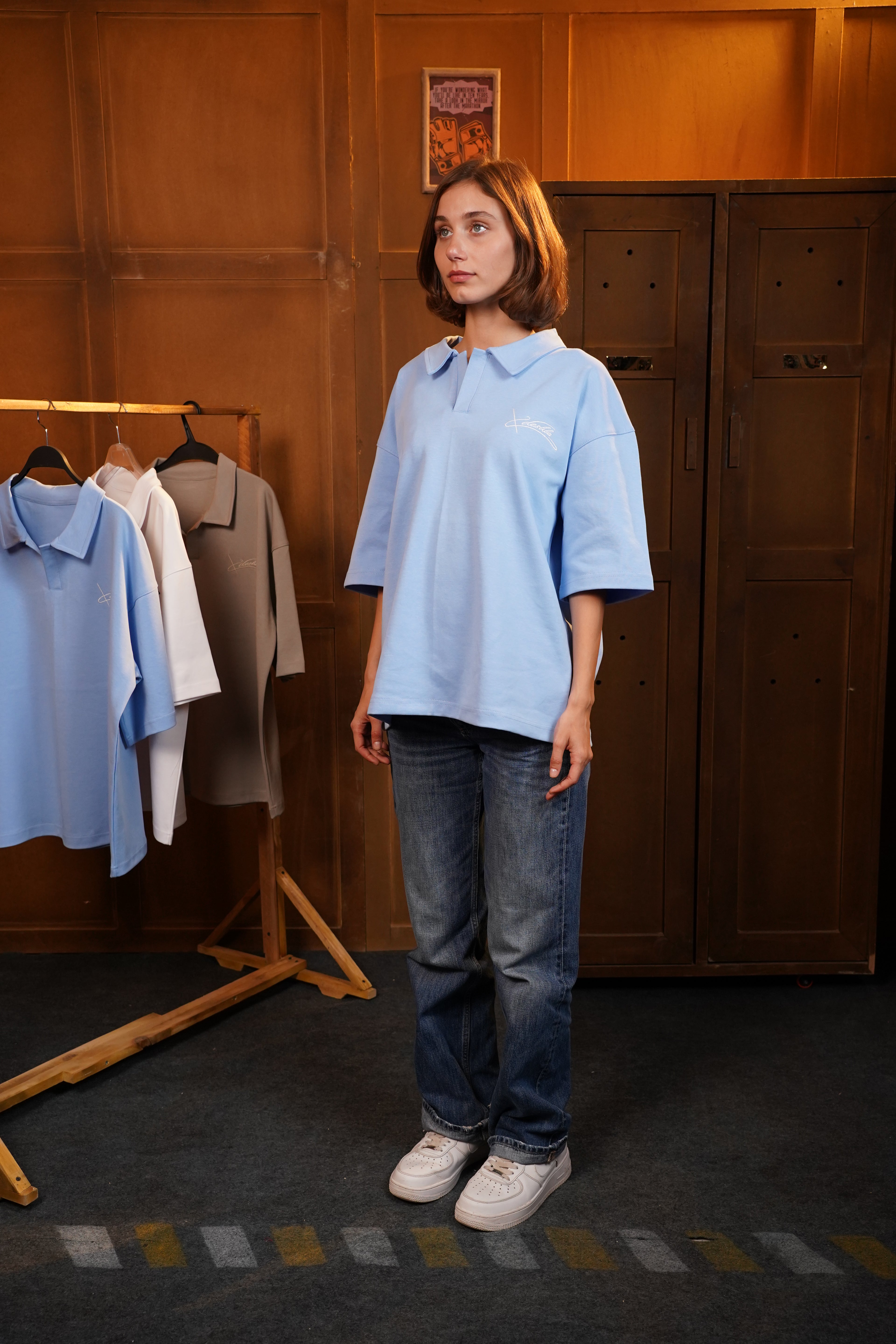 Baby Blue Polo T-Shirt