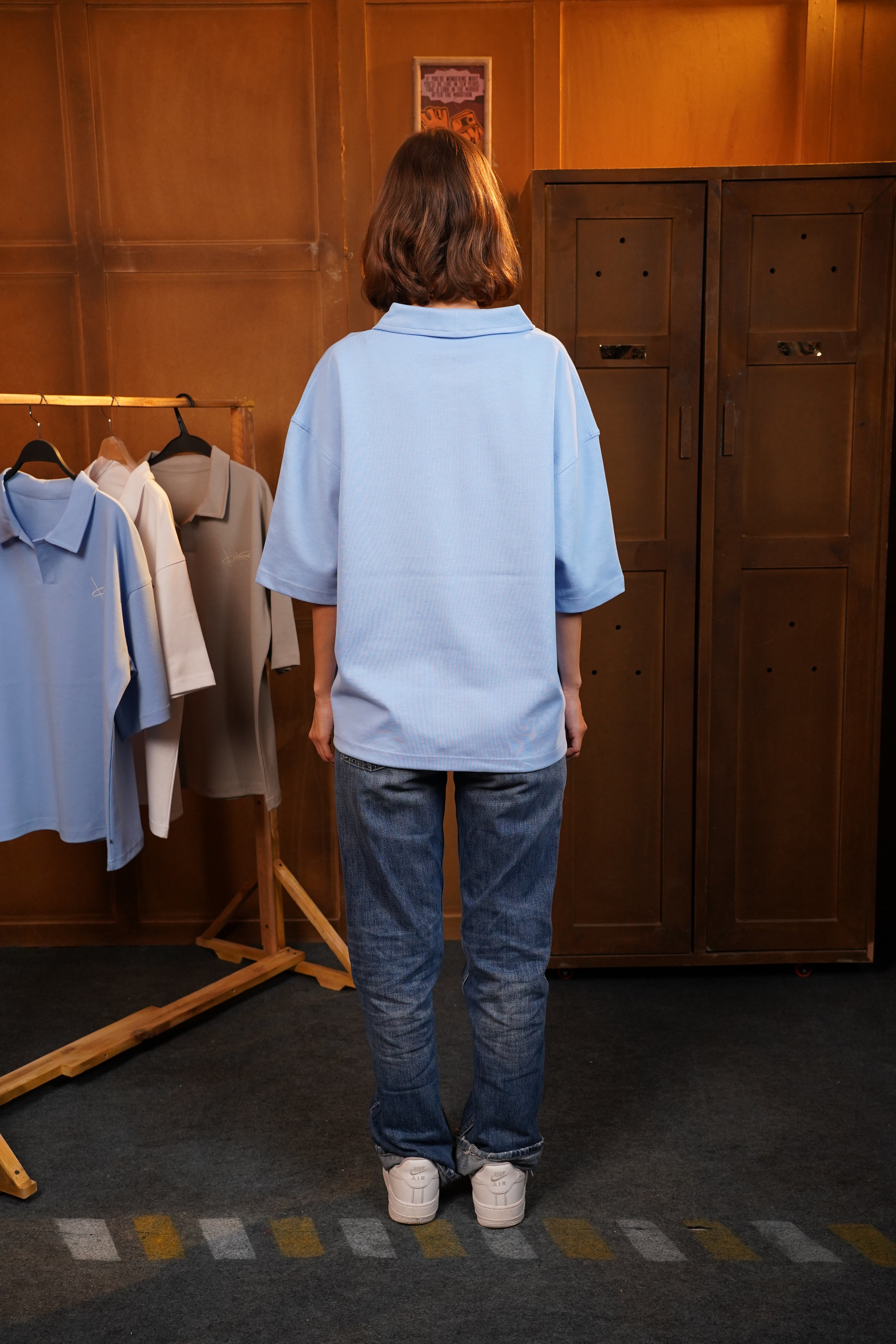 Baby Blue Polo T-Shirt