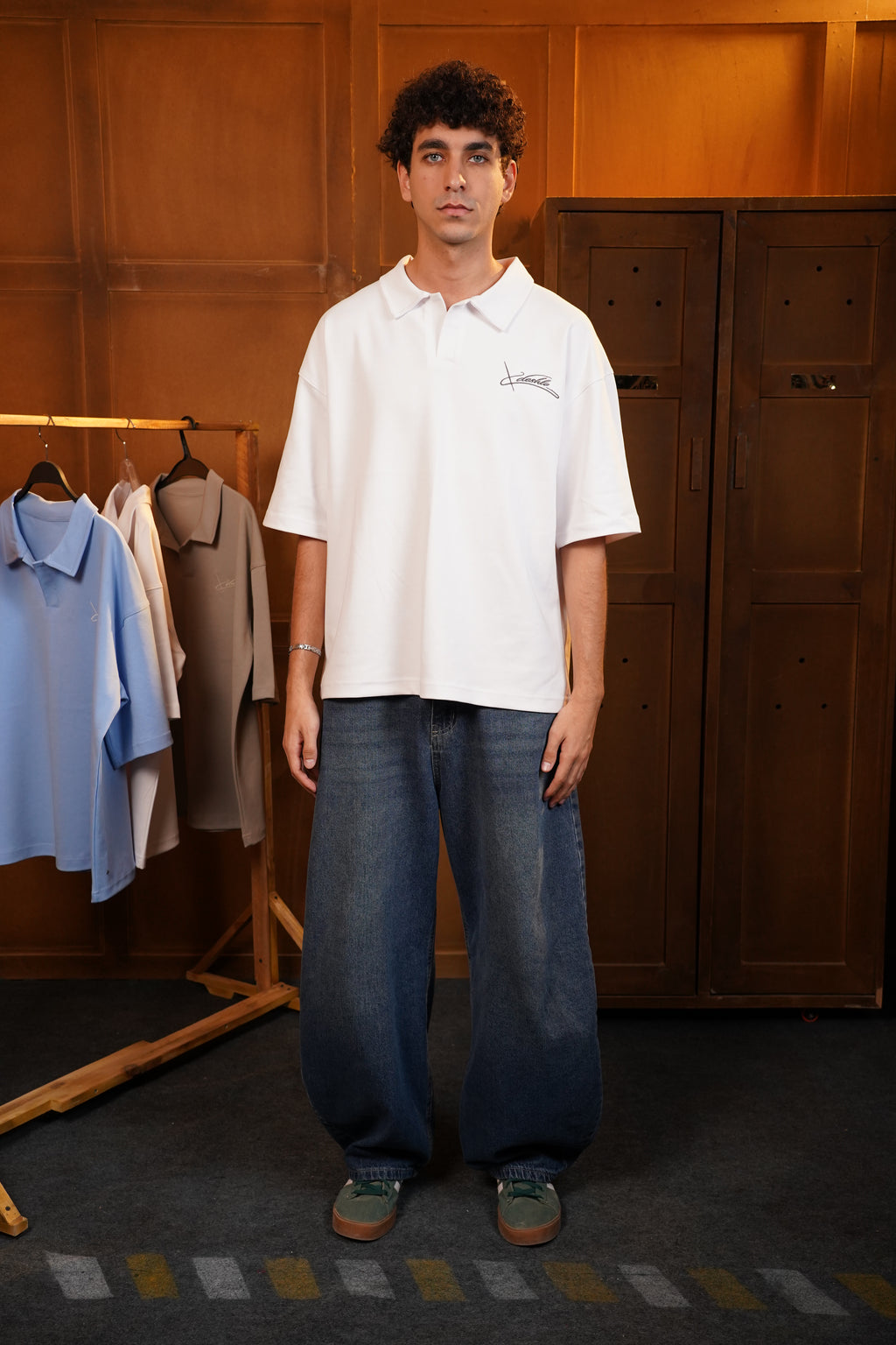 White Polo T-Shirt