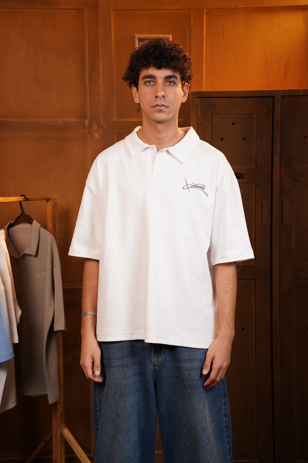 White Polo T-Shirt