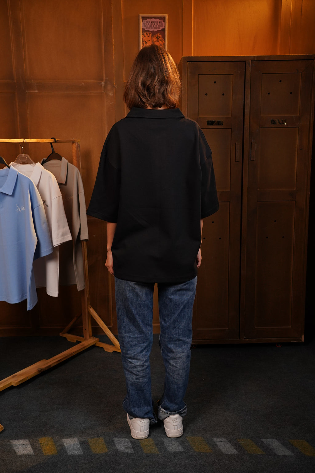 Black Polo T-Shirt