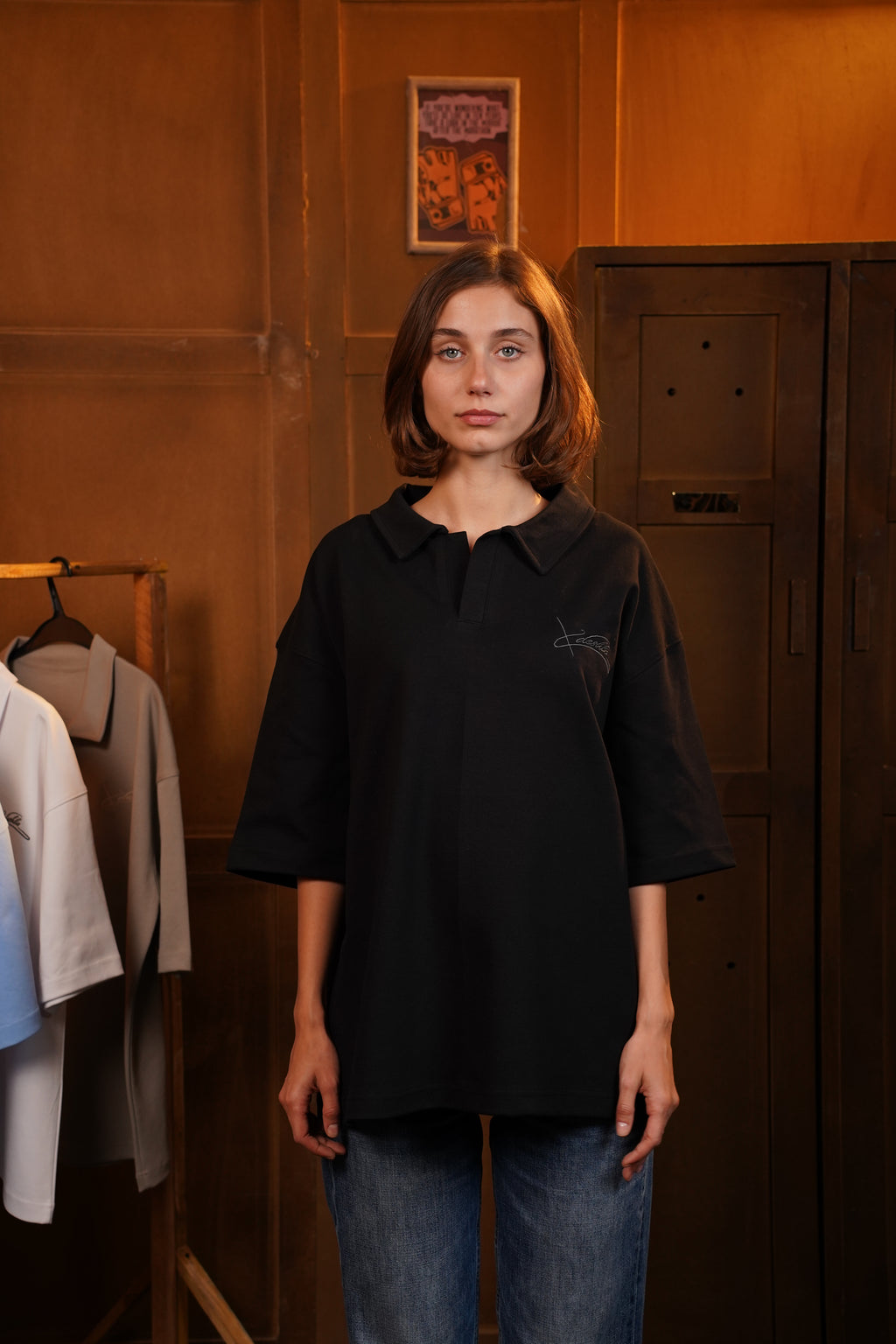 Black Polo T-Shirt