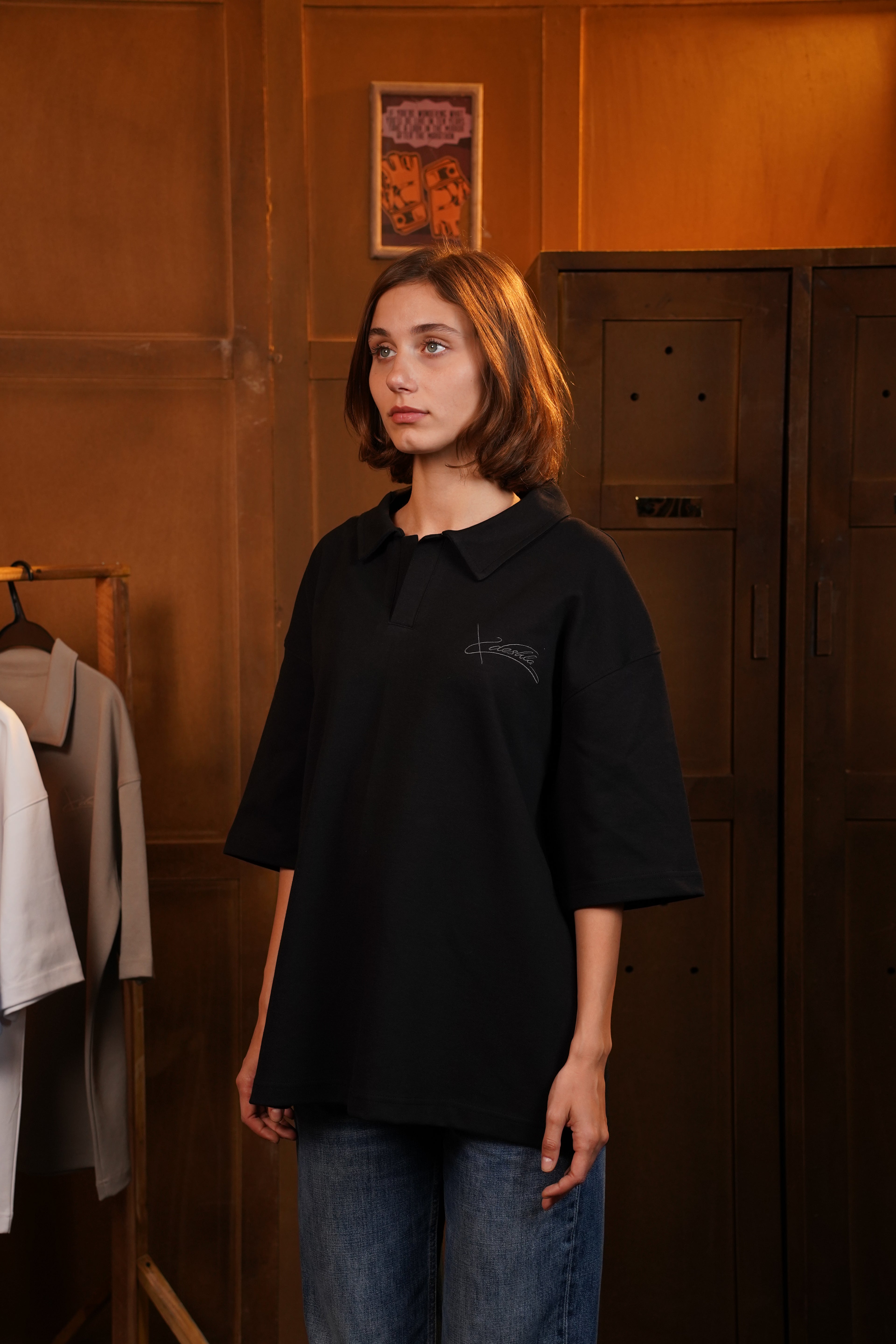 Black Polo T-Shirt