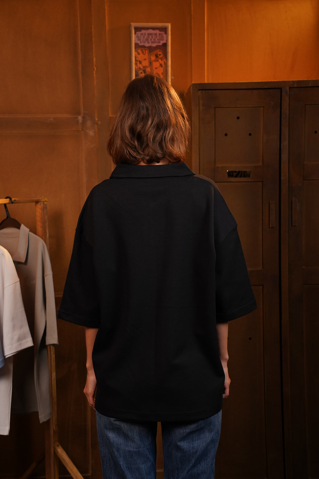 Black Polo T-Shirt