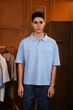 Baby Blue Polo T-Shirt