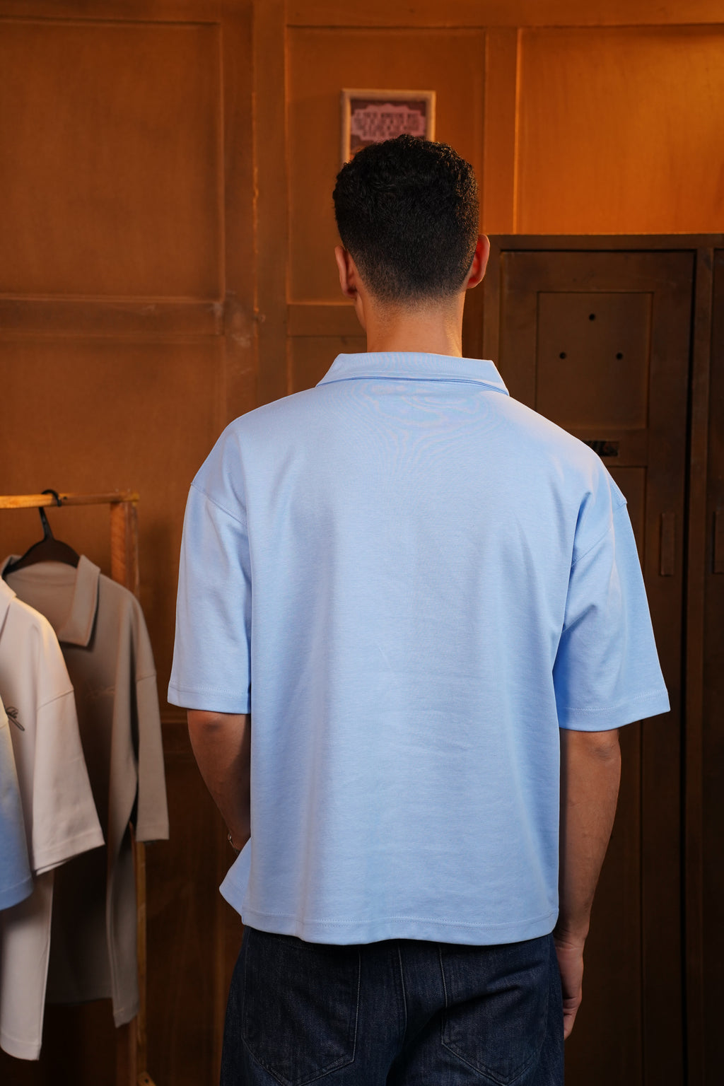 Baby Blue Polo T-Shirt