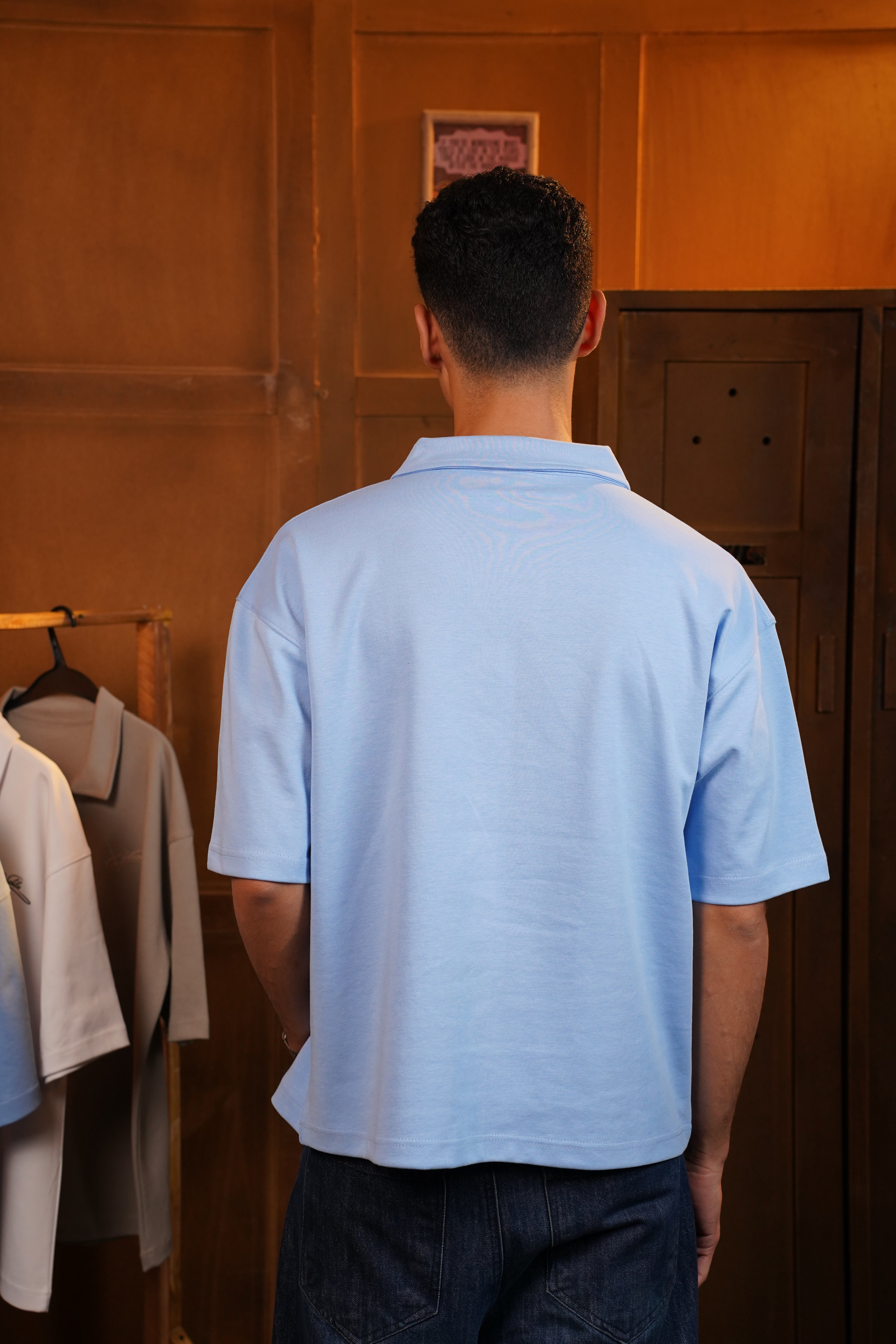 Baby Blue Polo T-Shirt