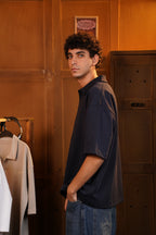Navy Polo T-Shirt