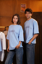 Deshlo T-Shirt Baby Blue