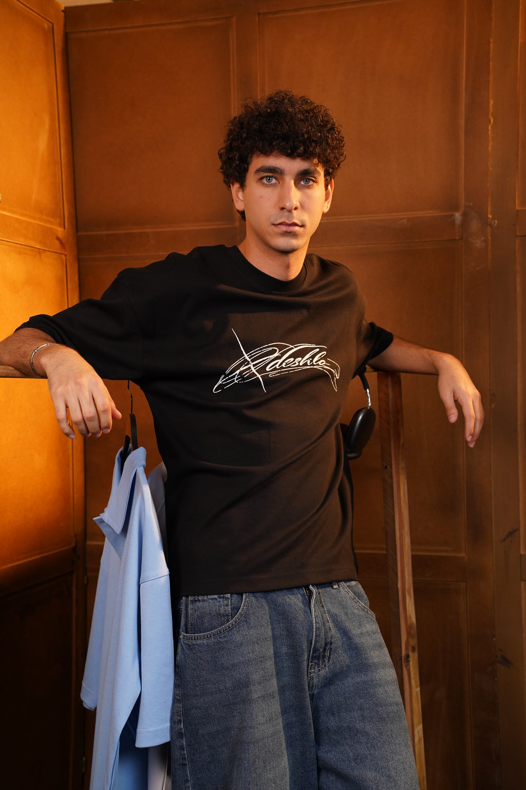 Deshlo T-Shirt Black