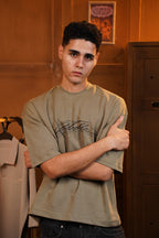 Deshlo T-Shirt Muted Olive