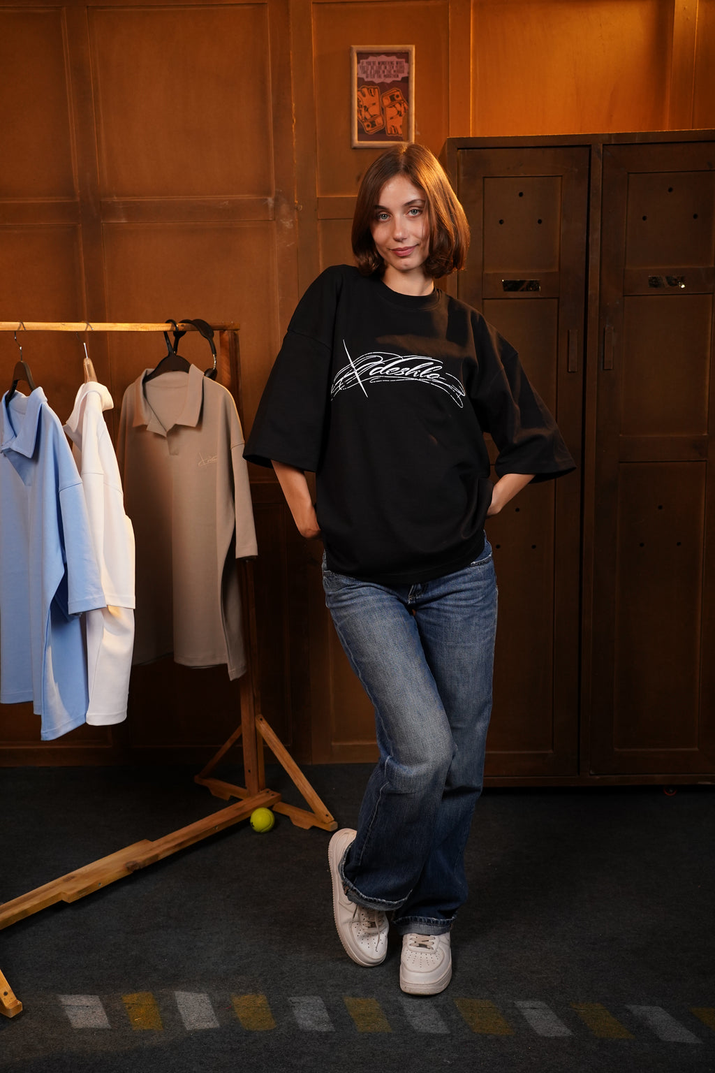 Deshlo T-Shirt Black