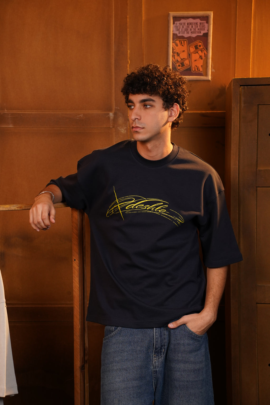 Deshlo T-Shirt Navy