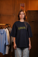 Deshlo T-Shirt Navy