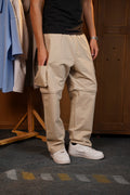 Beige Short-lon