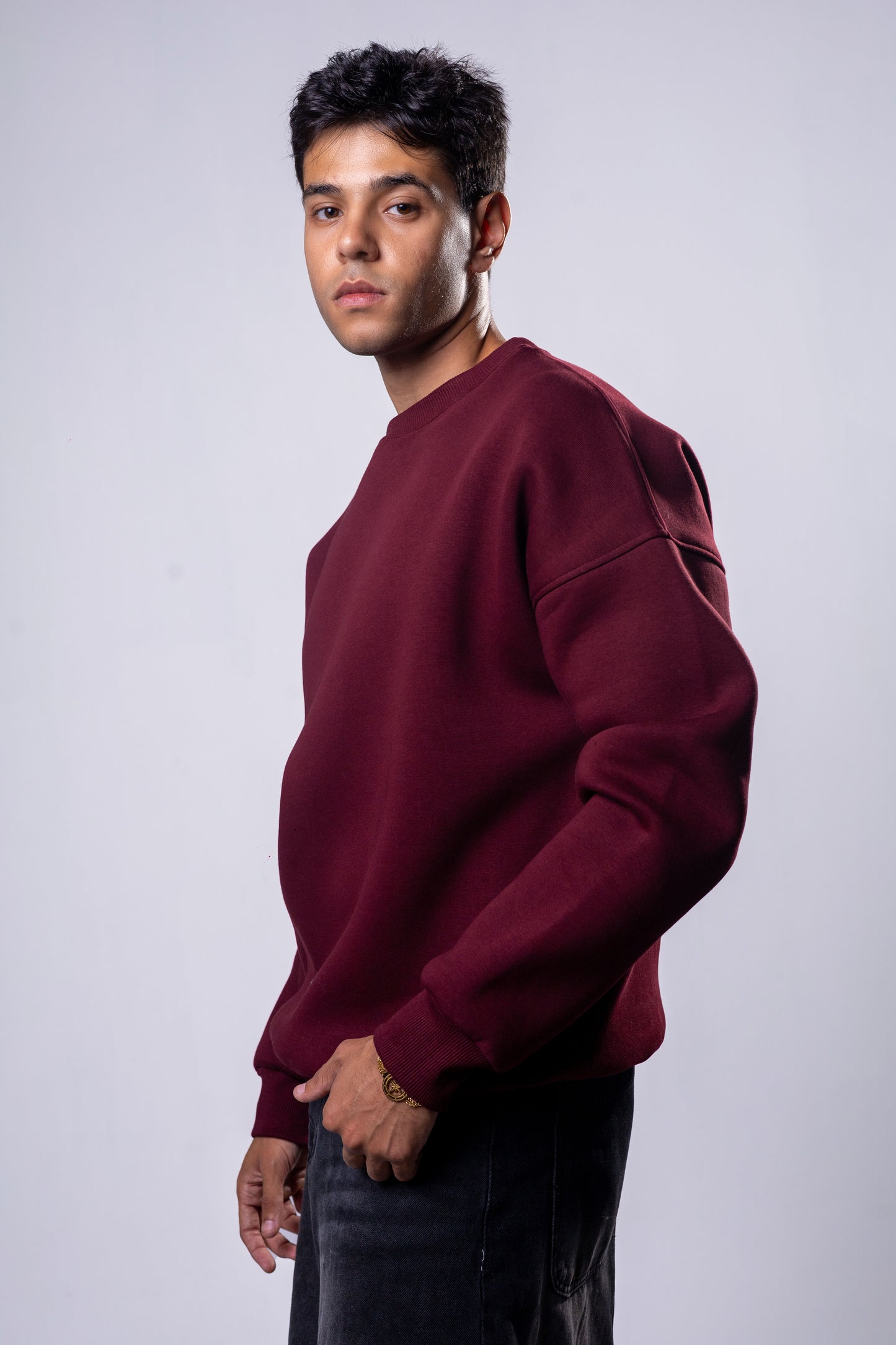 Burgundy Crewneck