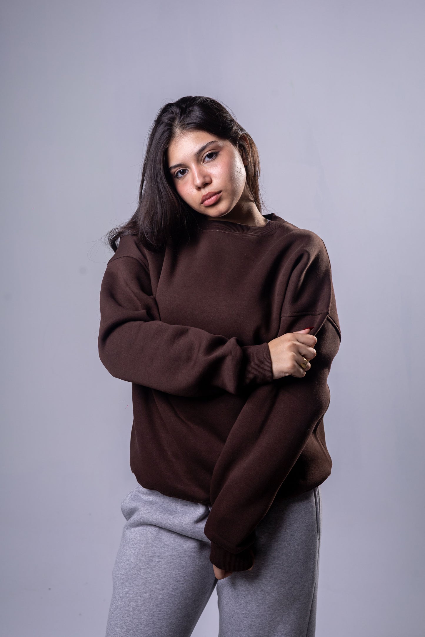 Brown Crewneck