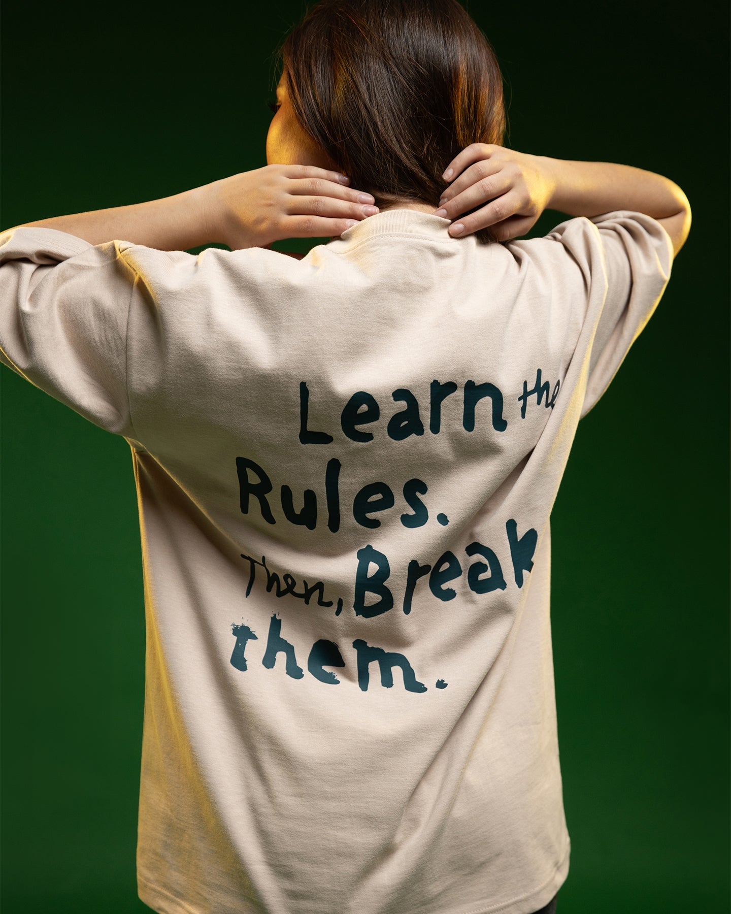 Break The Rules Oversized T-Shirt - DESHLO