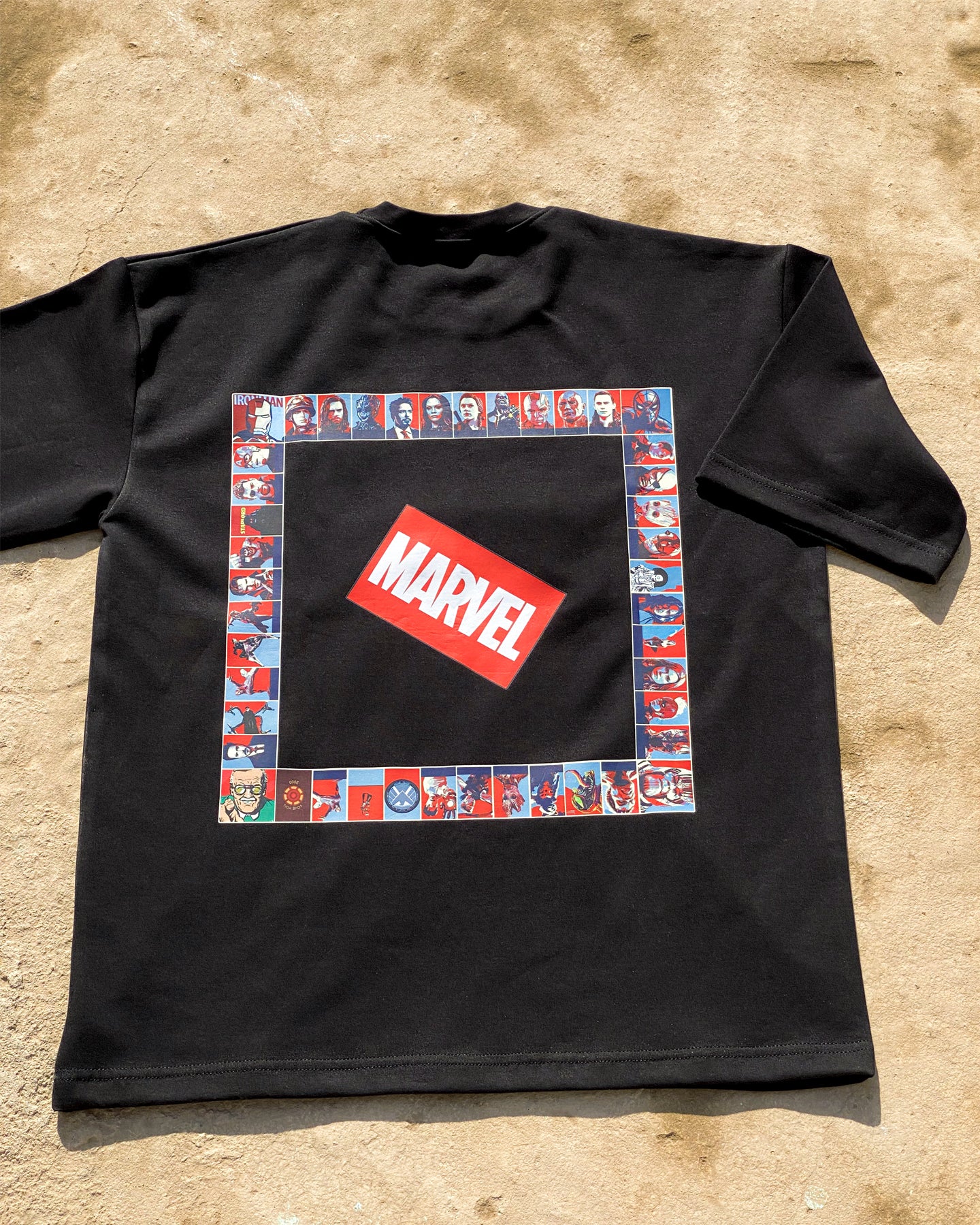 Super Heroes Oversized T-Shirt